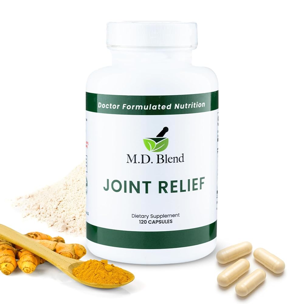 M.D. Blend M.D. Joint Supplement for Knees, Hips & Ankles - 120 Capsules