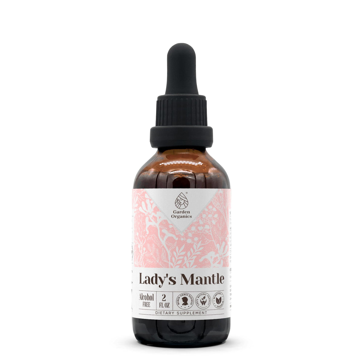 Garden Organics Lady's Mantle Alcohol-Free Natural Tincture Extract