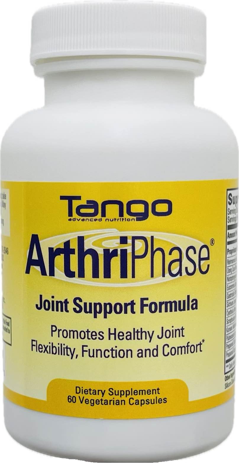 Tango ArthriPhase Natural Joint Support Formula - 60 Vegetarian Capsules