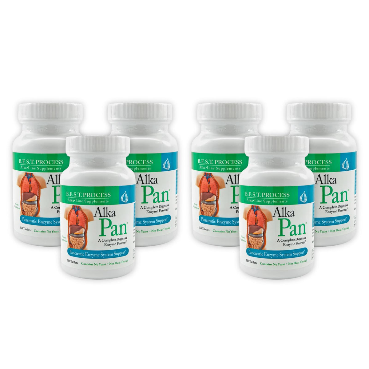 Morter Alka-Pan - Pancreatin Multi-Enzyme Formula with Ox Bile
