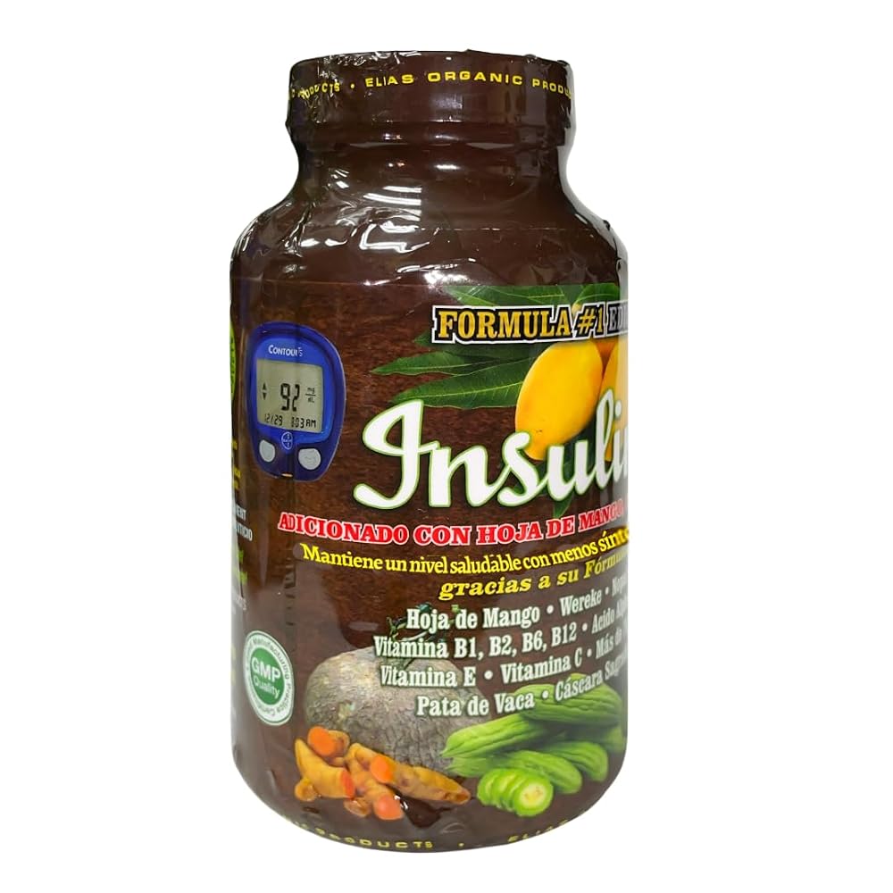Elias Organic Products Naturales Insulinat Multivitamin - 60 Tablets - image 3