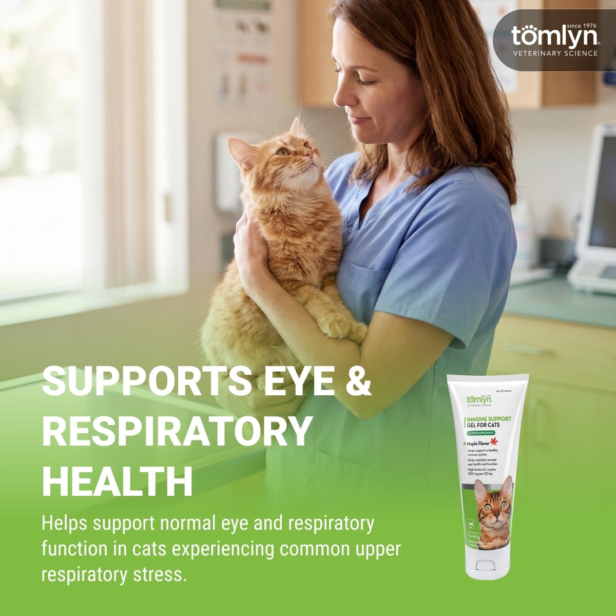 Tomlyn L-Lysine Maple Immune Support Gel for Cats - 5 oz - image 3