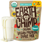 EarthChimp Organic Plant Based Protein Powder Unsweetened - 4lb