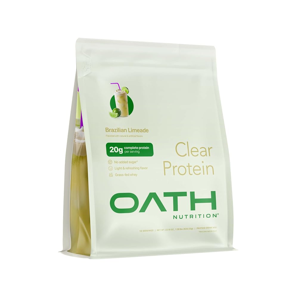 Oath Nutrition Clear Whey Isolate Protein Powder
