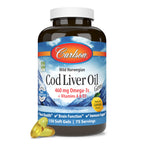 Carlson Cod Liver Oil Gems Omega-3 Lemon - 150 Softgels - image 5