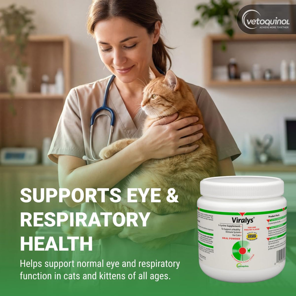 Vetoquinol Viralys Lysine Powder for Cats - 100 g - image 3