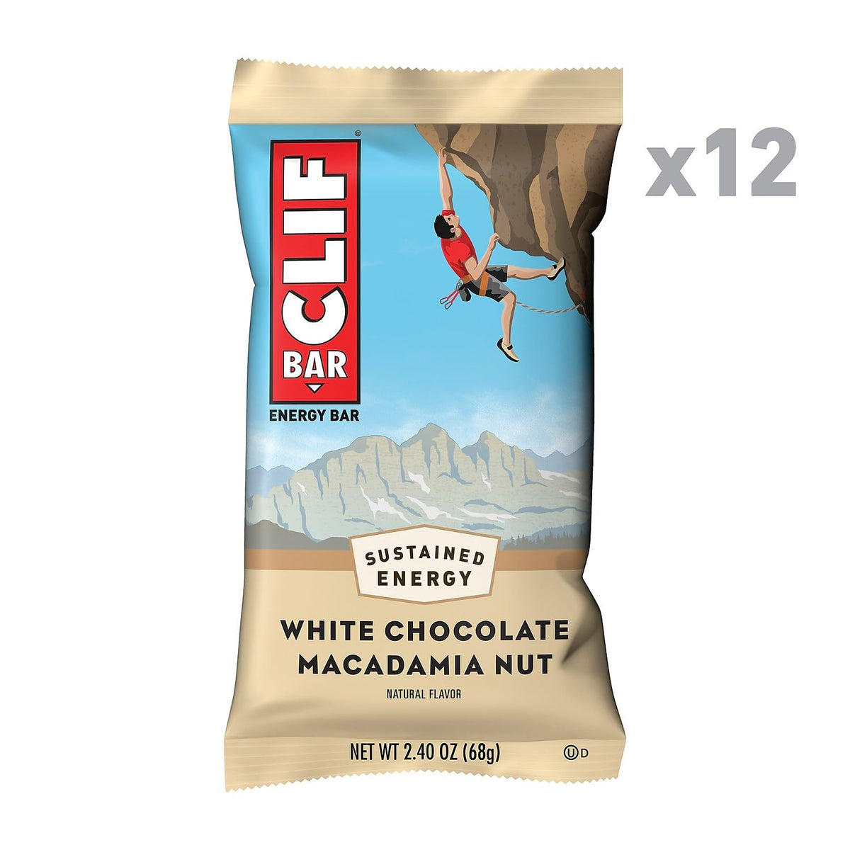 CLIF Bar White Chocolate Macadamia Energy Bar - 12 Pack - image 3
