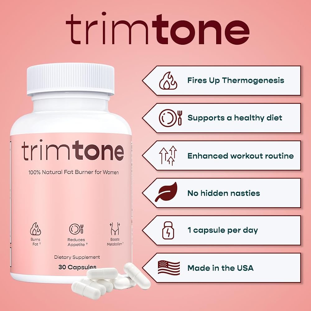 Trimtone Weight Loss Pills for Women - 30 Capsules - image 5