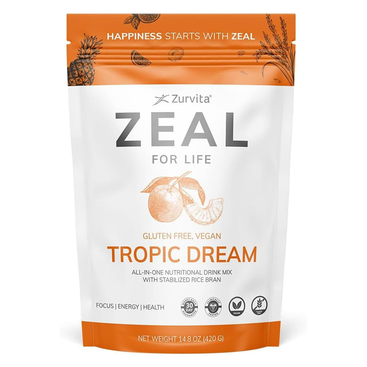 Zurvita- Zeal for Life- 30-Day Wellness Canister