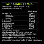 BLACKLABEL Supplements Pure AMINOS Essential Amino Acids - 30 Servings - image 2