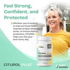SUNN BIOLABS Citurol Plus Bone Health Supplement - 60 Tablets - image 6