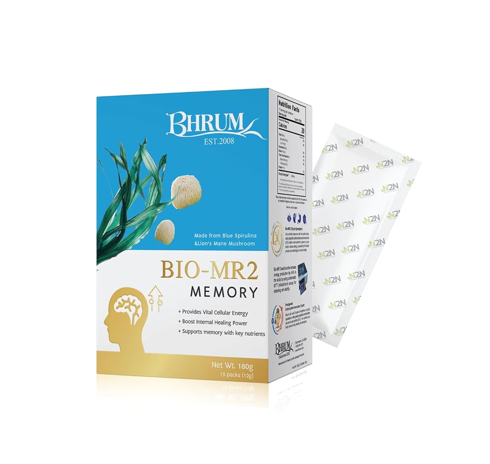Bhrum Bio-MR2 Memory Mushroom Powder for Focus - 180g