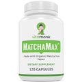 VitaMonk Organic Japanese Matcha Green Tea Pills - 120 Capsules