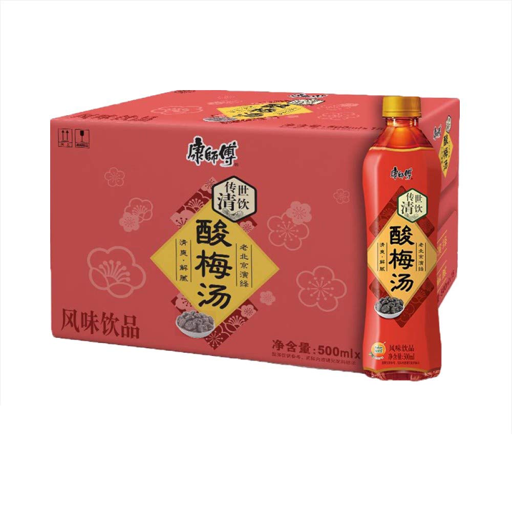 Kangshifu Plum Drink - 15 Pack of 500mL Bottles