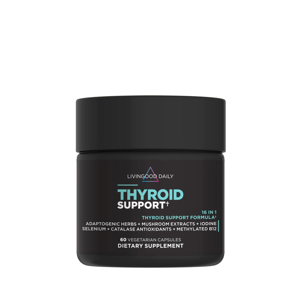 Livingood Daily 16-in-1 Thyroid Support Supplement - 60 Capsules