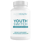 PUREHEALTH RESEARCH Youth Switch Anti-Aging Supplement - 60 Capsules