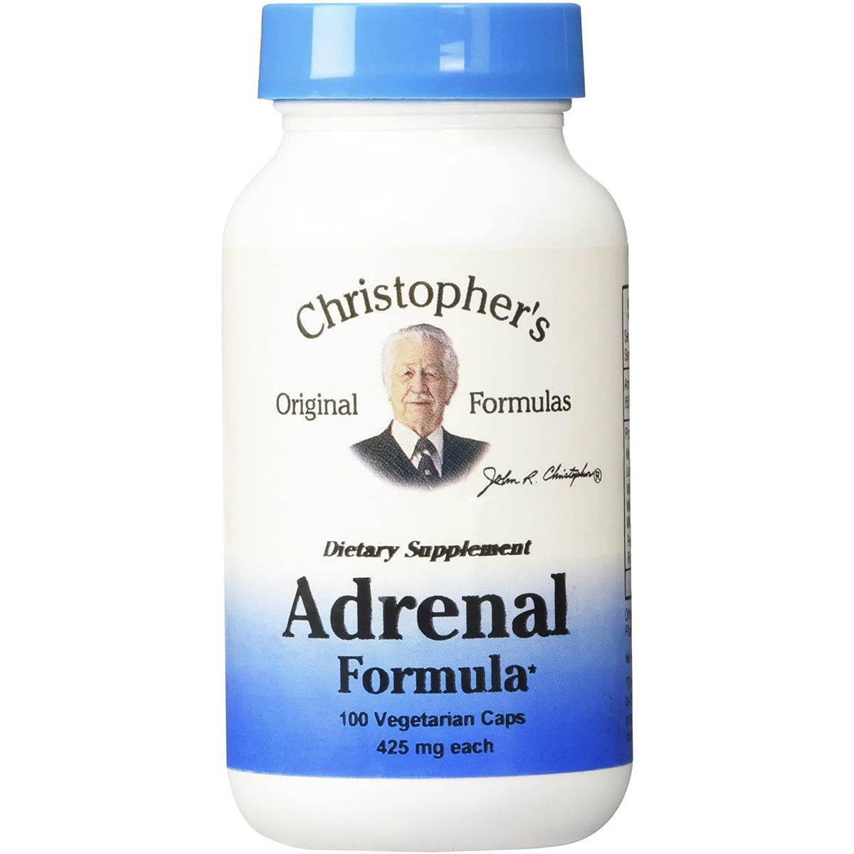 Christopher's Original Formulas Adrenal Formula Stress Support - 100 Capsules