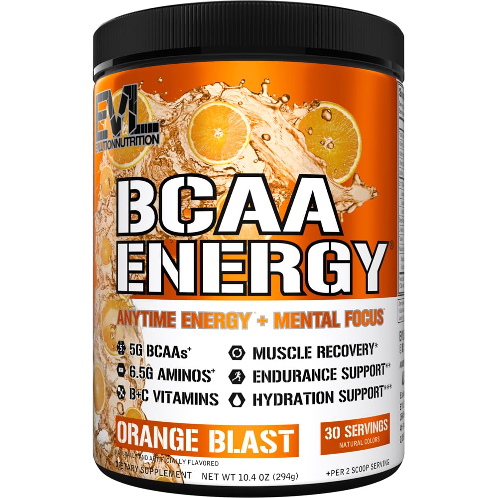 Evlution EVL BCAAs Amino Acids Powder - Rehydrating BCAA Powder Post