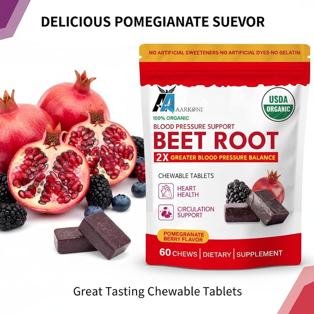 Aziz Arkani Aarkani Organic Beet Root Chewable Tablets - image 5