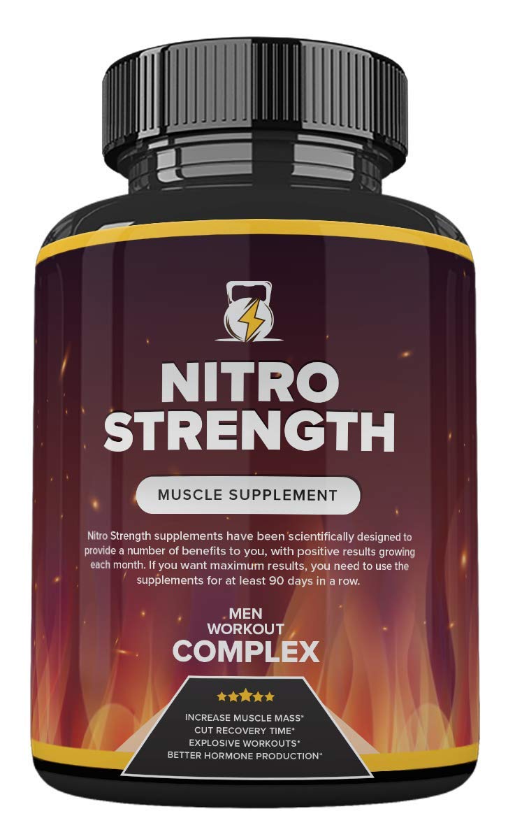 Nutra City Nitro Strength Muscle Supplement - 90 Capsules