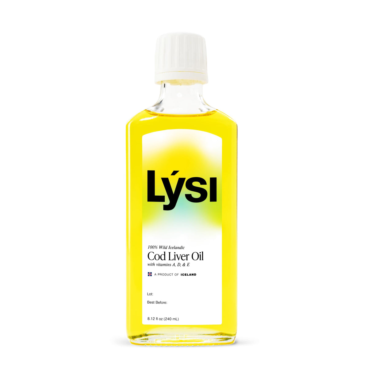 LYSI Icelandic Cod Liver Oil Liquid Supplement, Lemon - 8.12 fl oz - image 3