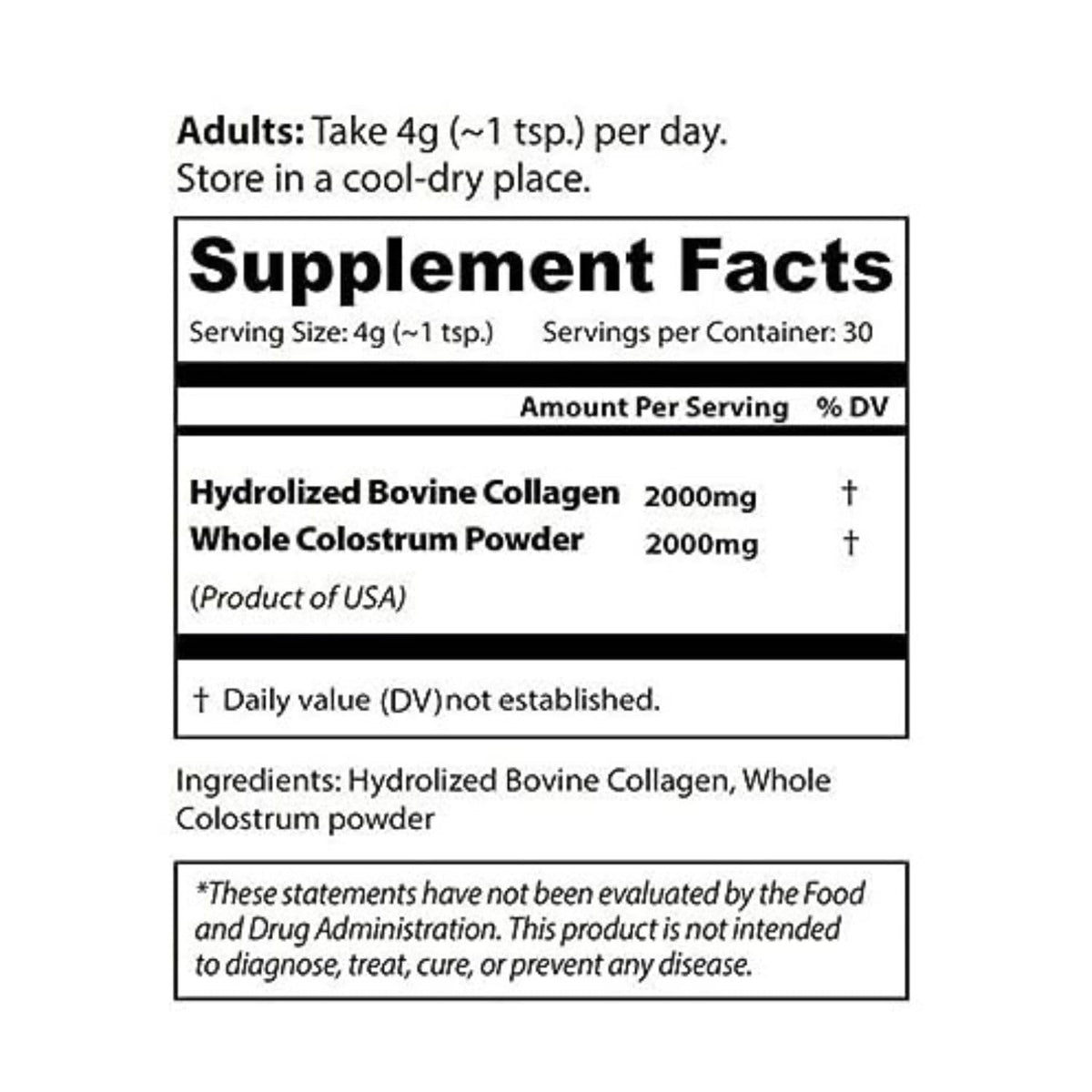 THEROOTBRANDS Root GMBMY Collagen & Colostrum - 120g - image 6