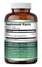 Amazing Formulas Melatonin 10mg Tablets Supplement