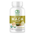 OS Organic Side Maca Capsules for Energy & Vitality - 60 Capsules