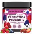 Llama Naturals Real Fruit Prebiotic & Probiotic Gummies for Adults