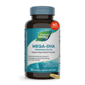 Nature's Way Mega-DHA Premium Fish Oil Omega-3 - 60 Softgels