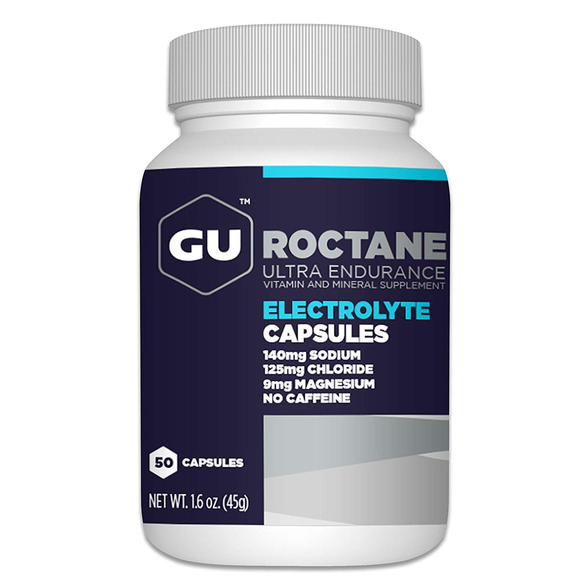 GU Energy Roctane Ultra Endurance Electrolyte Capsules - 50 Count