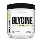 NutraBio Glycine Powder Amino Acid Supplement - 150g