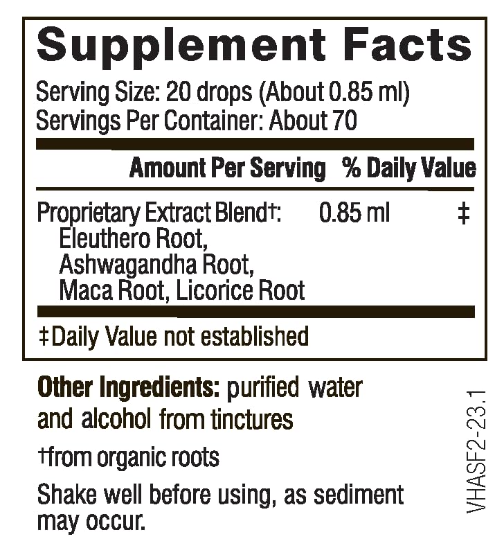 Doctor Wilson's Herbal Adrenal Support Formula Liquid - 1 Fl Oz - image 4