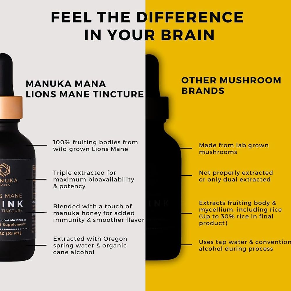 Manuka Mana Lion's Mane Think Honey Tincture - 2 fl oz - image 6
