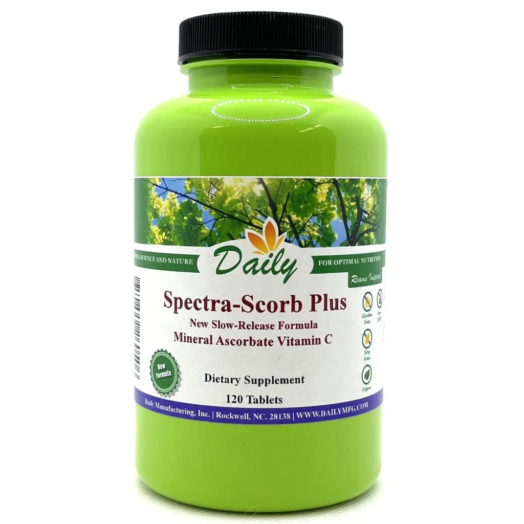 Daily Manufacturing Spectra-Scorb Plus Vitamin C 1000 mg - 120 Tablets