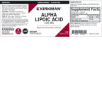 Kirkman Alpha Lipoic Acid 100 mg - 120 Vegetarian Capsules - image 3