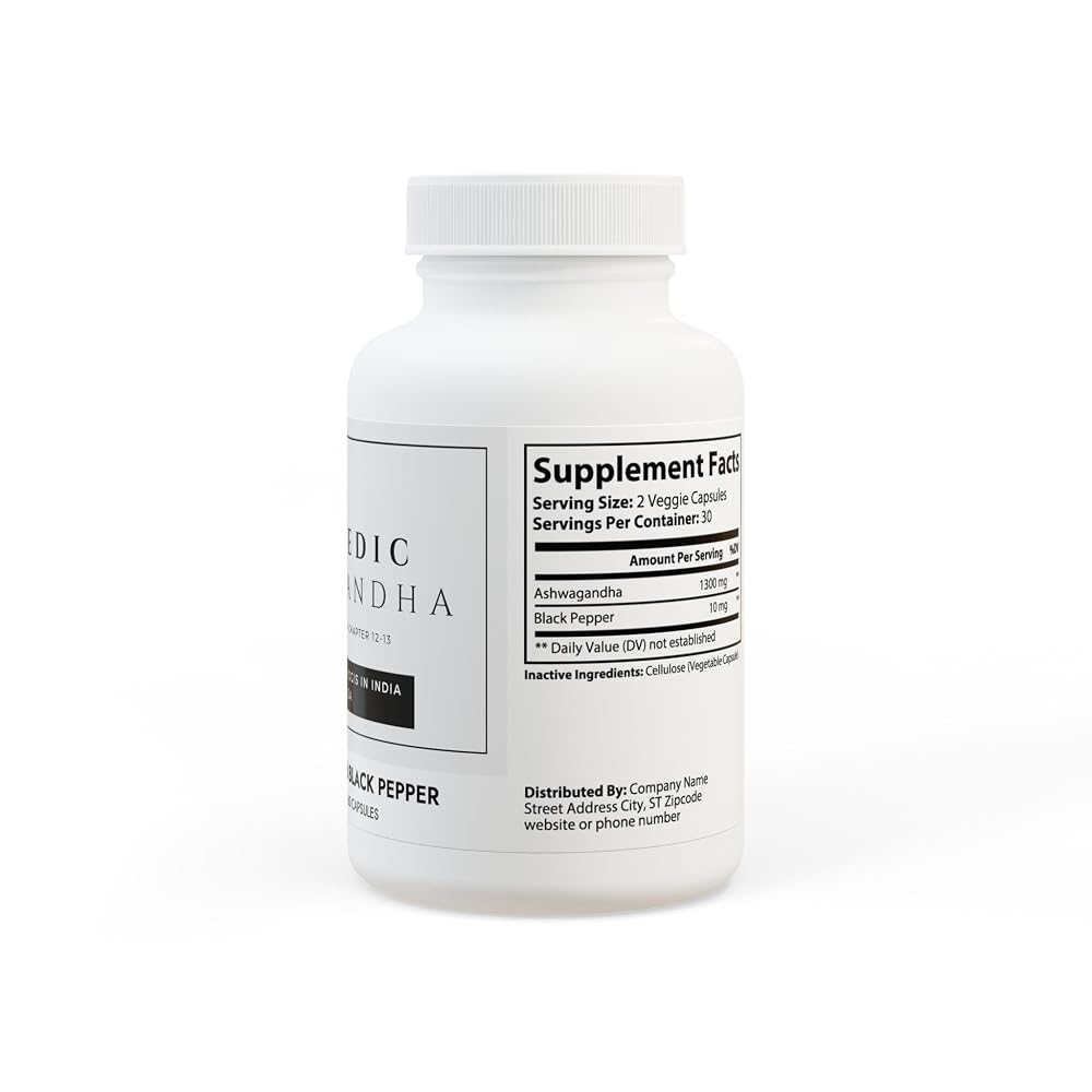 Yogatein Ayurvedic Ashwagandha - 60 Capsules - image 4