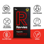 Revvies Energy Strips Tropical Hit 40mg Caffeine - 50 Strips - image 5