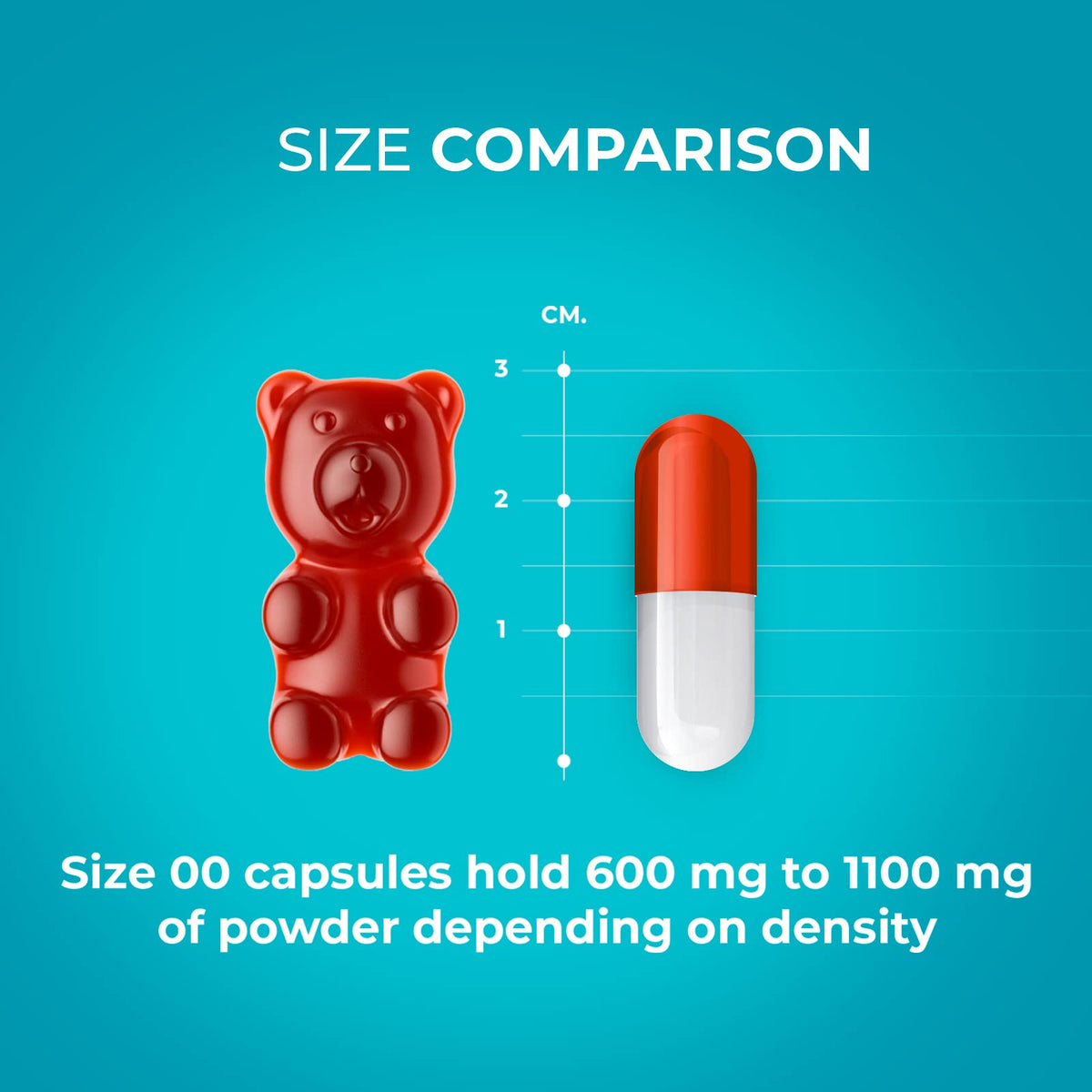 Capsuline Size 00 Clear Empty Gelatin Capsules - 500 Count - image 4
