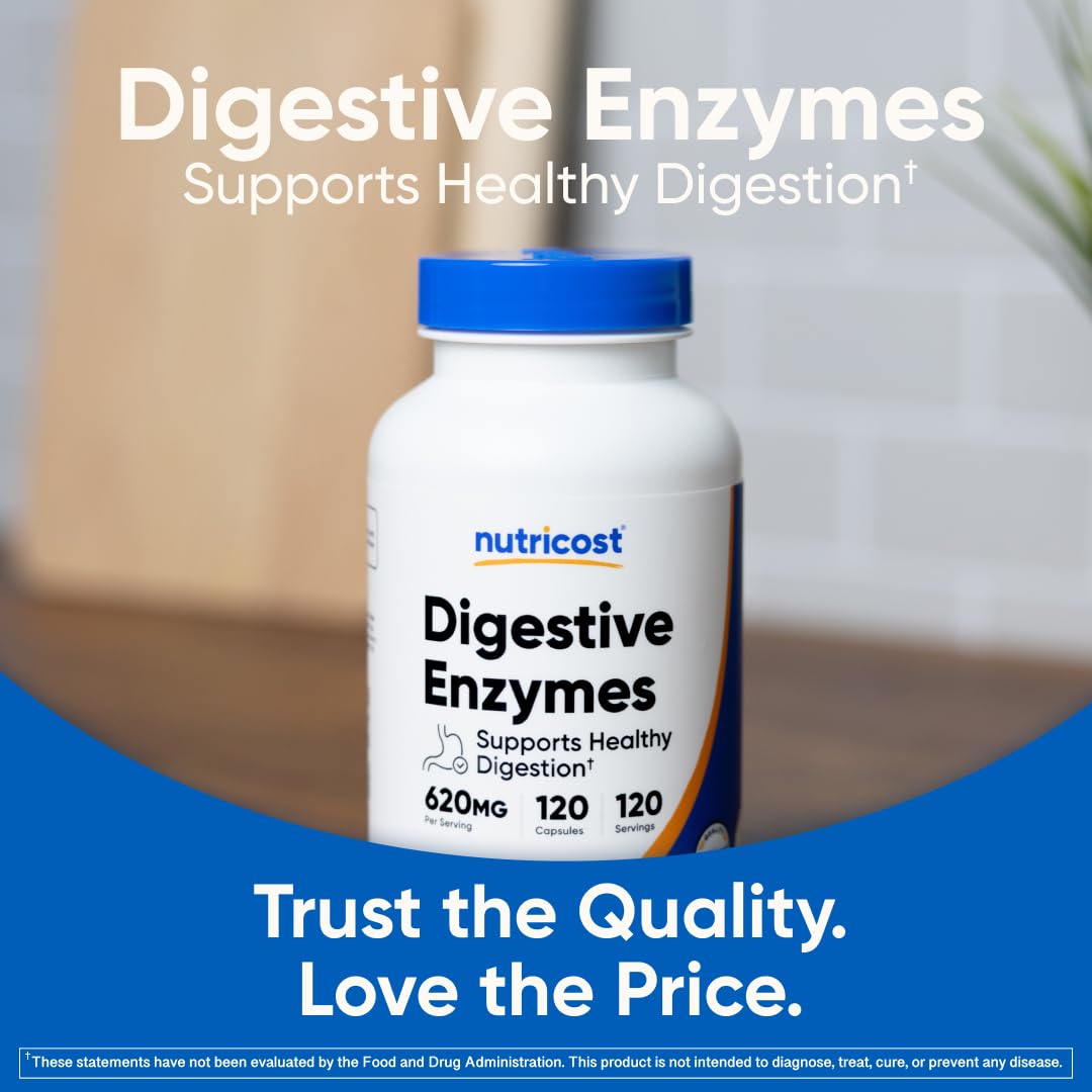 Nutricost Digestive Enzymes 335mg