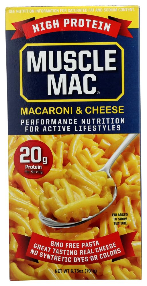 Muscle Mac High Protein Macaroni and Cheese - 2 Pack