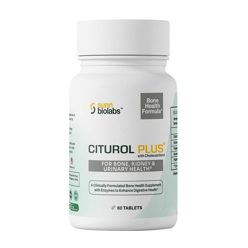 SUNN BIOLABS Citurol Plus Bone Health Supplement - 60 Tablets