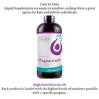 Life Solutions Liquid Magnesium Citrate Supplement - 8 Fl Oz - image 6