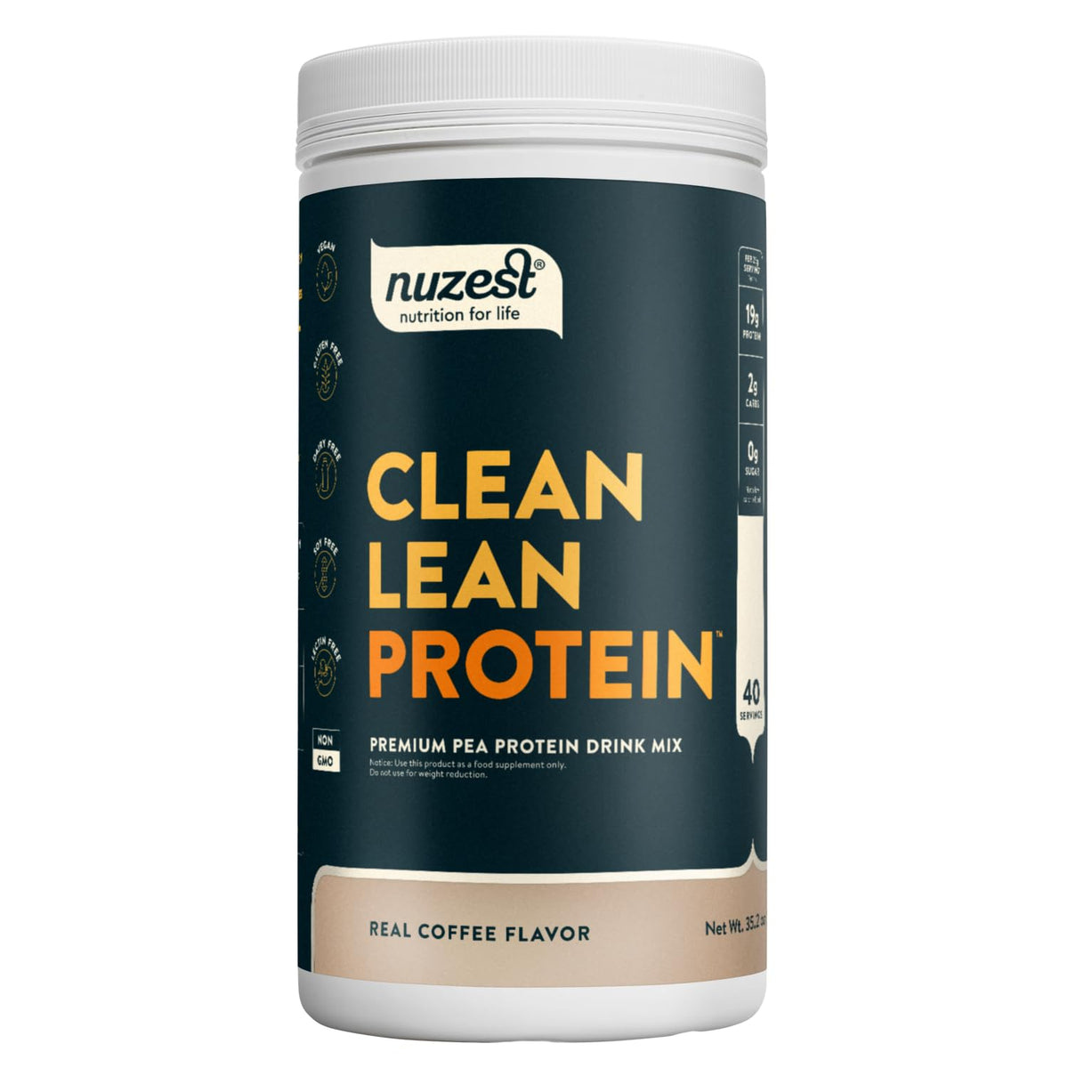 Nuzest - Pea Protein Powder - Clean Lean Protein
