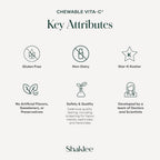 Shaklee Chewable Vita-C 250 mg Lemon Flavored Vitamin C - 60 Tablets - image 5