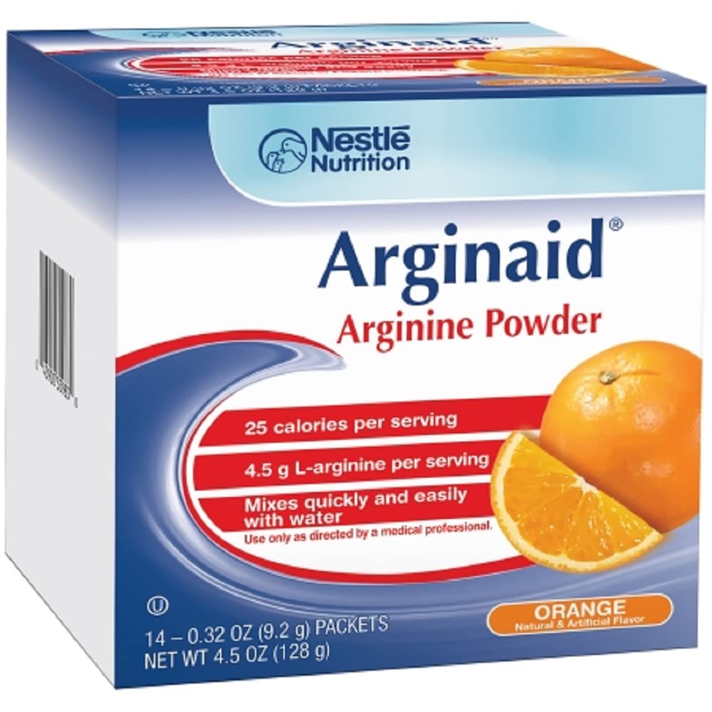 Arginaid L-Arginine Supplement Orange Powder - 14 Packets