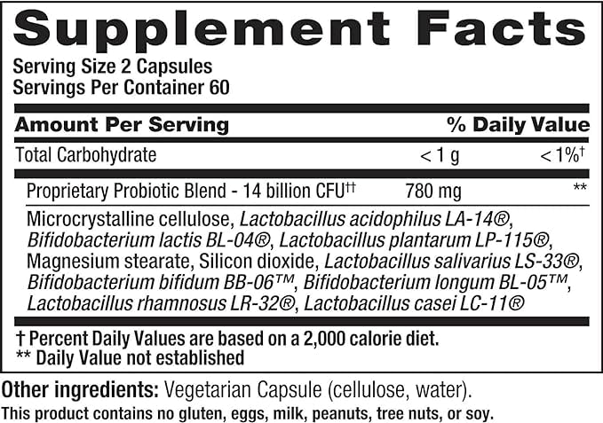 PB8 Probiotic Digestive Support - 360 Capsules (3 Pack) - image 8