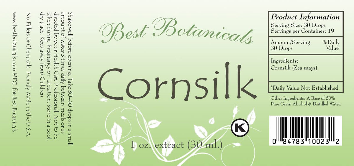 Best Botanicals Cornsilk Extract - 1 oz. - image 6