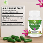 Morsan Kanchnar Capsules 500mg Bauhinia Variegata Extract - image 9