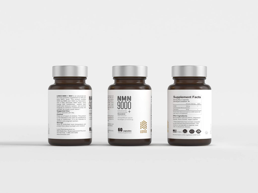 LONIX NMN + RSV Supplement with Vegan Capsules - 60 Count - image 2